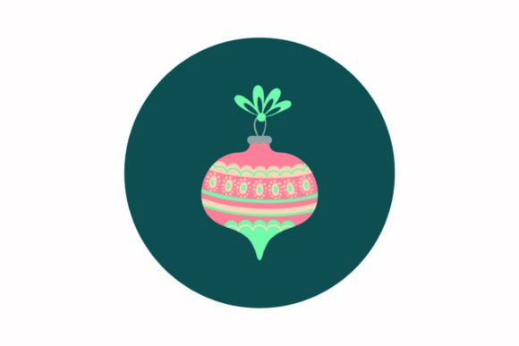 Christmas Decorative Lights Pastel Ball Graphics Freebies