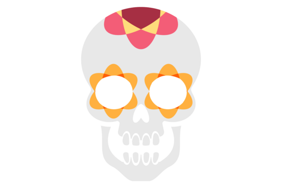 Day of Dead Decorative Skull Mexican Col Graphics