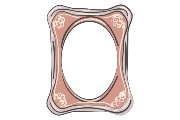 Decorative Doodle Frame: Graphics for Creative Sellers