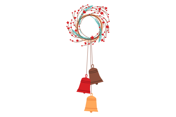 Decorative Winter Wreath with Holiday Be