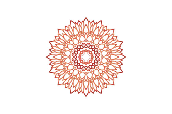 Mandala Decorative Gradient Graphic