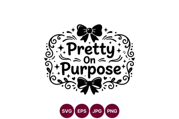 Pretty on Purpose Decorative SVG Graphics